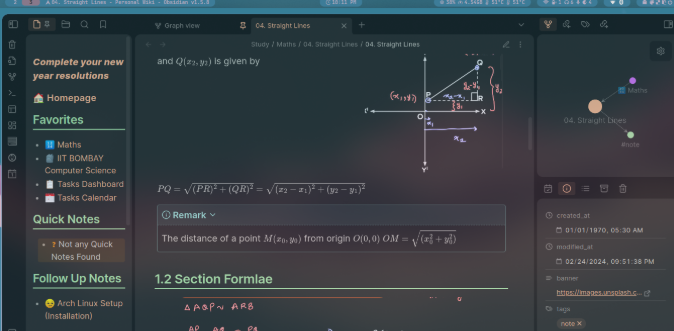 Cómo usar Obsidian para notas