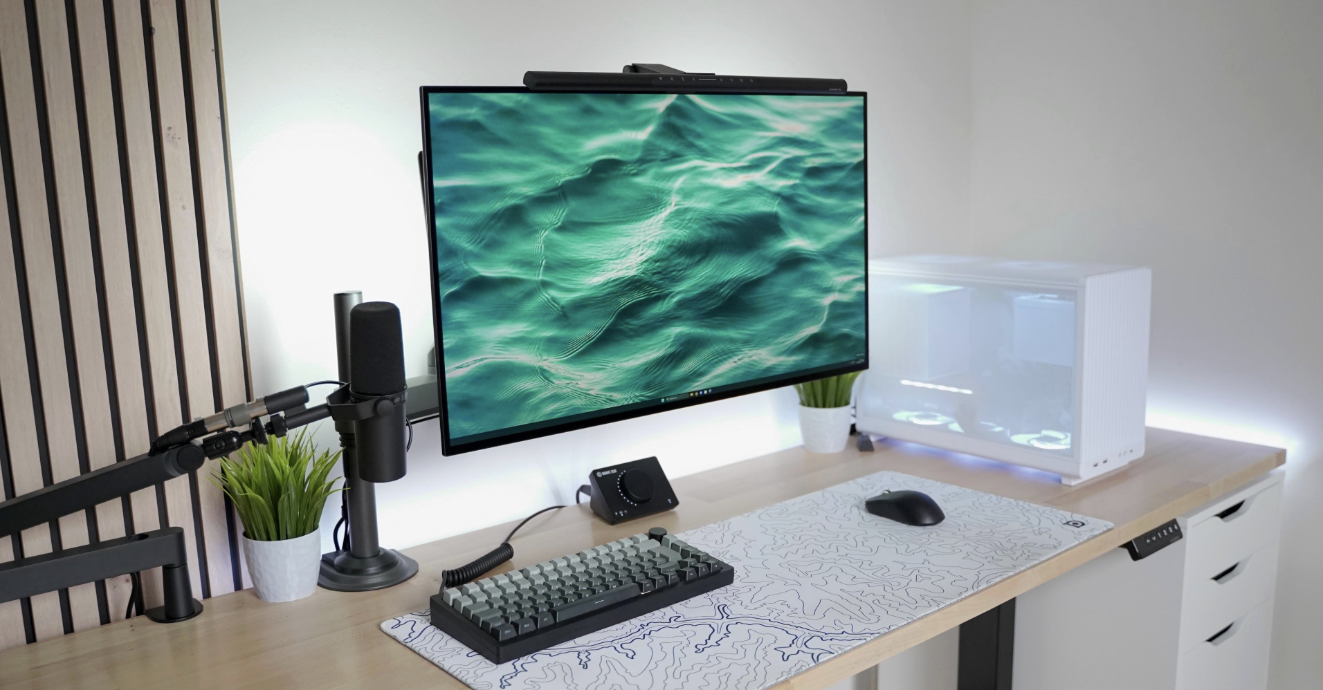 Setup minimalista productividad